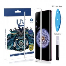 Samsung S21 Lito UV Liquid Glue 3D Üvegfólia - Átlátszó