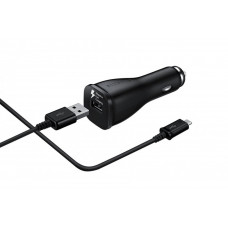 Samsung micro USB szivargyújtó töltő - 5V 2A - fekete