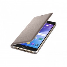Samsung Galaxy A310/A3 2016 gyári Flip Wallet cover - arany