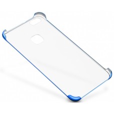 Huawei P10 Lite gyári hátlap - kék-átlátszó