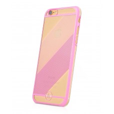 Apple iPhone 6 HOCO Defender Diagonal Hátlap - Rózsaszín