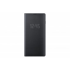 Samsung Galaxy S10 Plus gyári LED view cover - fekete