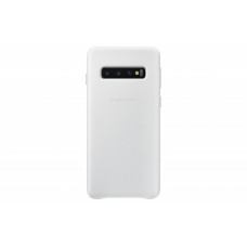 Samsung Galaxy S10 gyári bőr hátlap - fehér Samsung Galaxy S10 gyári bőr hátlap - fehér