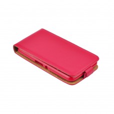 Samsung G360/Core Prime Flip Flexi Bőrtok - Élénk Rózsaszín