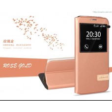 Samsung G930F/S7 Usams Muge Series Könyvtok - Rose Gold Samsung G930F/S7 Usams Muge Series Könyvtok - Rose Gold