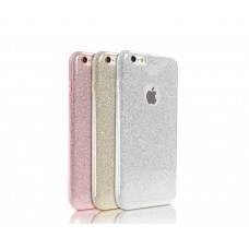 Apple iPhone 6/6S Glitter TPU - Ezüst