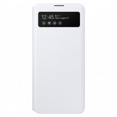 Samsung Galaxy A41 gyári S-View Wallet Cover - Fehér