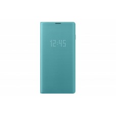 Samsung Galaxy S10 Plus gyári LED view cover - zöld