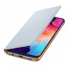 Samsung Galaxy A20e gyári Flip Wallet cover - fehér