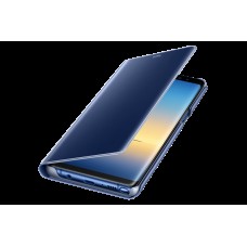 Samsung Galaxy Note 8 gyári Clear View Standing Cover - kék