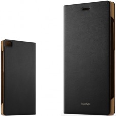 Huawei P8 Lite gyári könyvtok - fekete