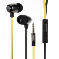 Wennda MGall M7 sztereo jack fülhallgató - fekete-sárga