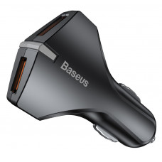 Baseus Rocket autós töltő adapter 2x USB QC 3.0 3A - fekete