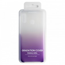 Samsung Galaxy A20e gyári Gradation hátlap - lila