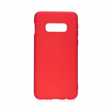Samsung S10e Soft case szilikon - piros