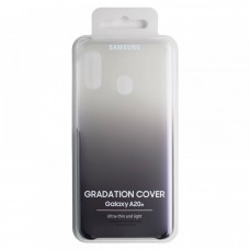 Samsung Galaxy A20e gyári Gradation hátlap - fekete