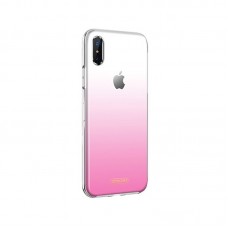 Apple iPhone X JOYROOM JR-BP368 Azure Hátlap - Rózsaszín
