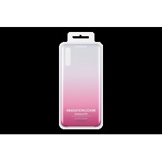 Samsung Galaxy A70 gyári Gradation hátlap - pink