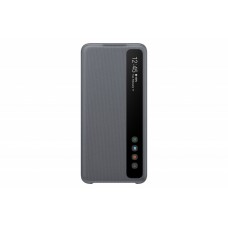 Samsung Galaxy S20 gyári Clear View Cover - szürke