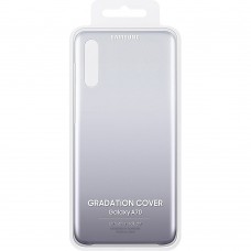 Samsung Galaxy A70 gyári Gradation hátlap - fekete
