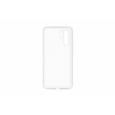 Huawei P30 Pro gyári szilikon hátlap - átlátszó