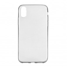Apple iPhone X Szilikon Ultra Slim - füst