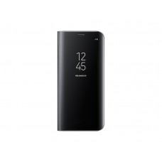 Samsung Galaxy S9 gyári Clear View Standing Cover - fekete