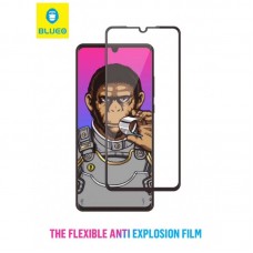 Samsung A8 2018 Blueo Anti-Explode 2.5D Full Üvegfólia - Fekete