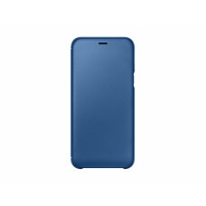 Samsung Galaxy A6 2018 gyári Flip Wallet tok - kék