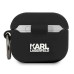Apple Airpods 3 Karl Lagerfeld szilikon tok - fekete