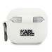 Apple Airpods 3 Karl Lagerfeld szilikon tok - fehér
