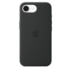 Apple iPhone 16e gyári MagSafe szilikon tok - Black