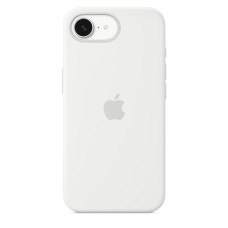 Apple iPhone 16e gyári MagSafe szilikon tok - White