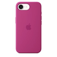 Apple iPhone 16e gyári MagSafe szilikon tok - Fuchsia Apple iPhone 16e gyári MagSafe szilikon tok - Fuchsia