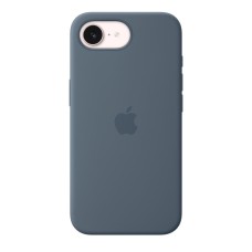 Apple iPhone 17e gyári MagSafe szilikon tok - Anchor Blue