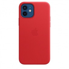 Apple iPhone 12 / 12 Pro gyári MagSafe bőr tok - (PRODUCT) RED Apple iPhone 12 / 12 Pro gyári MagSafe bőr tok - (PRODUCT) RED