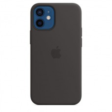 Apple iPhone 12 / 12 Pro gyári MagSafe szilikon tok - Black Apple iPhone 12 / 12 Pro gyári MagSafe szilikon tok - Black