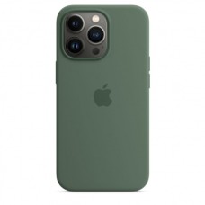 Apple iPhone 13 Pro gyári MagSafe szilikon tok - Eucalyptus