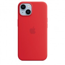 Apple iPhone 14 gyári MagSafe szilikon tok - (PRODUCT) RED Apple iPhone 14 gyári MagSafe szilikon tok - (PRODUCT) RED