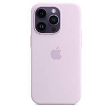 Apple iPhone 14 Pro gyári MagSafe szilikon tok - Lilac