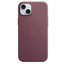 Apple iPhone 15 Plus gyári MagSafe FineWoven tok - Mulberry