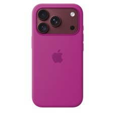 Apple iPhone 18 Pro Max gyári szilikon MagSafe tok - Magenta