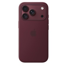 Apple iPhone 18 Pro Max gyári szilikon MagSafe tok - Burgundy Apple iPhone 18 Pro Max gyári szilikon MagSafe tok - Burgundy