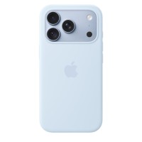 Apple iPhone 18 Pro Max gyári szilikon MagSafe tok - Crisp Blue