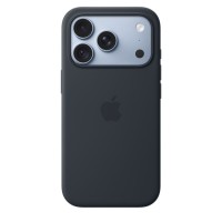 Apple iPhone 18 Pro Max gyári szilikon MagSafe tok - Navy Blue