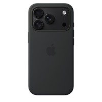 Apple iPhone 18 Pro Max gyári szilikon MagSafe tok - Black