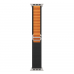  Apple Watch Premium Adventure 42/44/45/49 mm szíj - Fekete/Narancs