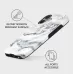 BURGA Apple iPhone 16 Tough Magsafe Case White Winter