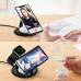 Choetech 3in1 Magnetic Wireless asztali Töltőállvány - Fekete