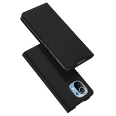 Xiaomi Mi 11 Luxury könyvtok - fekete